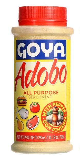 GOYA ADOBO WITH PEPPER 24/8OZ