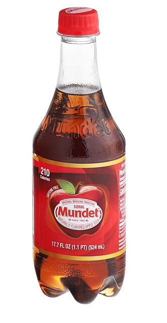 JARRITOS SIDRAL MUNDET PLASTICO 24/17.7OZ