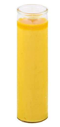 ST JUDE CLEAR YELLOW 12/8"