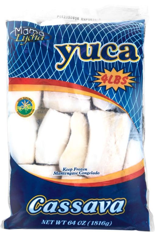MAMA LYCHA YUCA FROZEN 6/64OZ