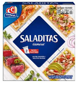 GAMESA SALADITAS 12/14.7OZ