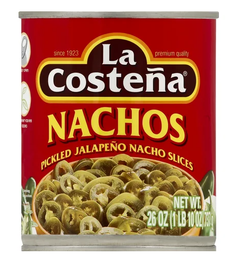 LA COSTENA JALAPENO NACHO 12/26OZ