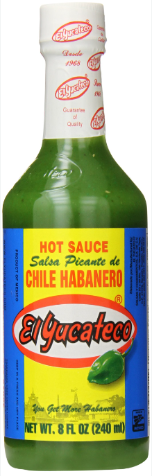 EL YUCATECO GREEN HABANERO 12/8OZ