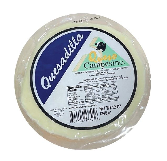CAMPESINO QUESO QUESADILLA ROUND 12/12OZ